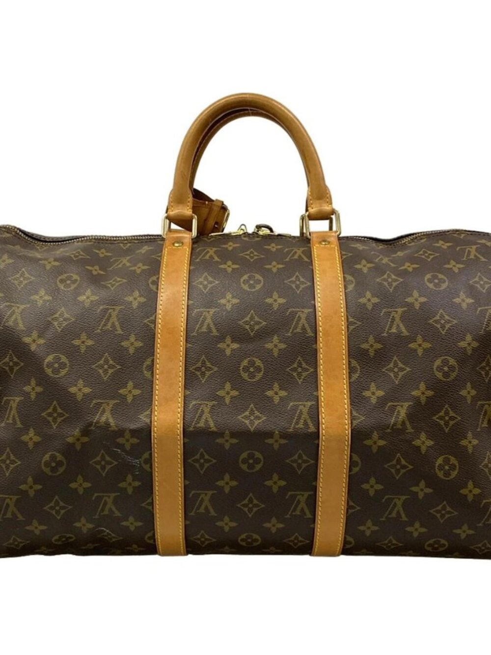 LOUIS VUITTON Keepall Bandouliere 50 M41416 Monogram TH0945 Boston Bag - Picture 3 of 15